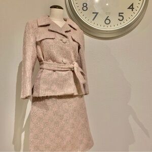 Vintage Mohair Pink/Green Suit